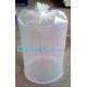 plastic bag with round bottom, round bottom pail liner, packing liquid round bottom bag, Biodegradable round bottom bag,