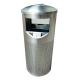 Customized Round Lid 35L Stainless Steel Dustbin