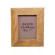 5 * 7 Gift Decorative Wooden Picture Frames Fashionable Rectangle Shape