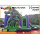 18oz Vinyl Blow Up Hulk Bouncy House / Inflatable Castle Fire Retardant