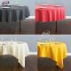 Hotel Furniture Polyester Banquet Tablecloths Waterproof Oil Proof Covers And Sashes