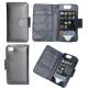 iPhone4S Deluxe Wallet Leather Case(credit card slots avaiable)