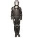 Full Body Anti  Riot  Suit ,Black Safety Anti Bacteria