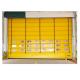 Fast Action High Speed Roller Shutter Door 7m Height PVC Stacking 24DB Soundproof