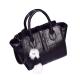 ROHS PDF Ladies Stylish Handbags Genuine Leather Tote 30x29x13cm