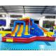 CE Outdoor Inflatable Water Slides Children Jumping Bounce House