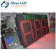 Red Amber Green Blue White LED Gas Station Fuel Display Outdoor Led Display Board
