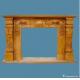 decorative Indoor Used Marble Fireplace Surround Mantel