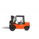 Diesel Powered Heavy Duty Forklift , Load Capacity 6 Ton Forklift 3m - 6m Lift