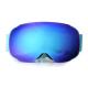 Retro Mirrored Ski Goggles , Heart Shaped Ski Goggles Easy Cleaning Direct Frame Ventilation