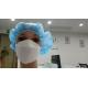 Disposable Non-woven Pleated Bouffant Cap and Surgical Round Cap PP Lab Hairnet with High Quality