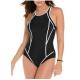 Line Up High Neck One-Piece