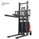 1000kg Load Capacity Semi Electric Pallet Stacker With 90mm Lowered Height And 4000mm Max Lift Height