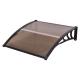 No Welding Polycarbonate Sheet Canopy Rain Shelter 2.7mm Board Thickness