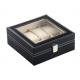 Luxury Leather Watch Display Box , Durable Luxury Watch Cases For Men
