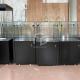 ODM Museum Display Furniture 8mm Thick Tempered Glass With Free Design