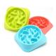 Non Skid Slow Feeder Dog Bowl , Slow Eating Cat Bowl Anti - Tumble Size 20 * 4.7cm