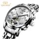 KINYUED  Sliver Stainless Steel Mechanical Watch  Long Service Span
