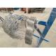Welded Galvanized Concertina Razor Barbed Wire Fencing With Loops For Protection