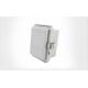 120x90x70mm Hinged Cover Stainless Steel Latch Waterproof Plastic Enclosure Includes Mounting Plate and Wall Bracket