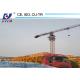 6ton Top Slewing Crane 800 KN.m Tower Crane Models QTP5515 Two Angle Hydraulic Tower Crane
