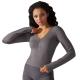 Seamless knitting sports thread tight solid color breathable short-sleeved running fitness yoga top woman