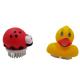 Household Education Childrens Bath Toys Duck Animal Shaped DIY Painting