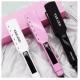 Private Label Lcd Temperature Ceramics Titanium Flat Iron Bling Crystal Diamond Pink Hair Straightener Online