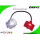 USB Charging Mining Cap Lights 15000 Lux Brightness Waterproof Semi - Corded