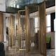 Chinese style metal folding room dividers partitions screen portable
