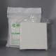 Extremely Soft Polyester Cleanroom Paper Mechanical Strength White Microfiber Cleaning Wipes