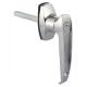 RoHS Garage Door L Handle Lock Zinc Plated Customized For Cabinet Door