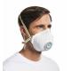Disposable Valved Dust Mask Customized Logo With Anti Coronavirus