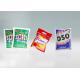 Anti - Counterfeit 3 Side Seal Flat Pouch For Washing Powder With Tear North