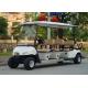 Popular Outdoor 6 Seater Golf Cart With Aluminum Rim , 48V Battery Voltag