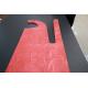 Red Waterproof Disposable PE Apron Medical / Food Industry Protection