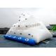 PVC White Inflatable Water Iceberg / Blow Up Water Sports Toy For Adults And Kids