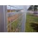 Canada Standard Temporary Mesh Fencing Galvanized and Coloured Powder Coating