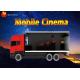 Flexible Mobile Movie Theater Truck Cabin 5D Simulator With Volatile Motion Chair