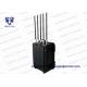 High Power RF Cell Phone Signal Jammer Waterproof 20 - 6000Mhz Vehicle Bomb Jammer