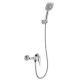 Bathroom Hand Shower ABS Multifunction Wall Chrome Brass Shower Set Body China Manufacturer