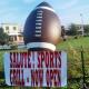 New finished Inflatable american football soccer ball model