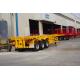 TITAN 20ft skeleton container semi trailer with laanding gear