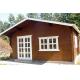 Small Pine Wood Outdoor Wooden Chalet Cabin House Without Paint