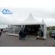 Waterproof White High Wind Resistant Transparent Pagoda Party High Peak Tents For Events
