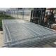 4'x10' chain link fence construction fencing tubing  1⅜(35mm) x16.5ga/1.50mm wall thick chain mesh 3x3 x 11.5ga dia