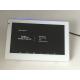 Customized 13.56MHz NFC Recess Wall LED Light Indicator 7 Inch Android Touch Panel POE DC 12V