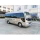 Length 6M Isuzu Aluminum Coaster Minibus Diesel Engine Extral Rear Open Door