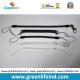 Multi-function Custom Sizes Black/Clear Plastic Coil Safety Strap with Hook, Loop or Nylon String