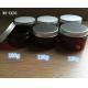 100g 120g  150g PET clear plastic cosmetic jar with lids